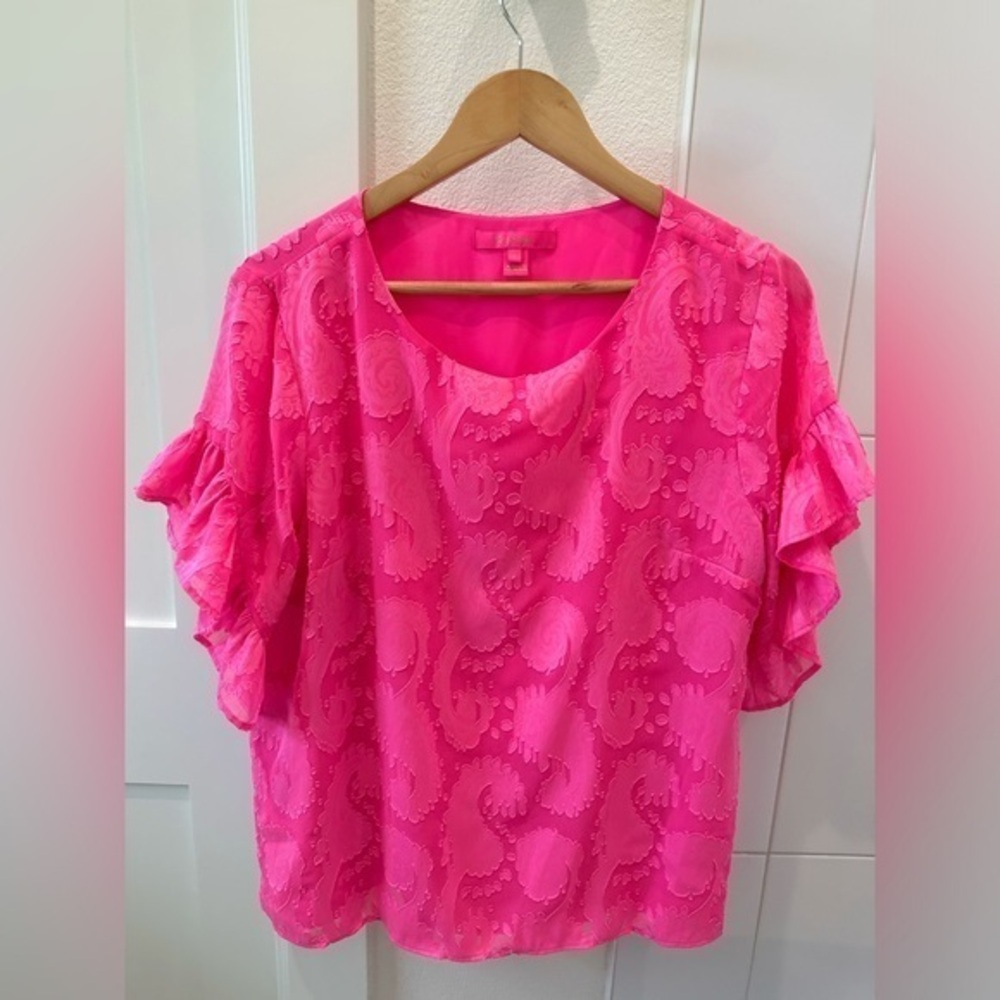 Lily Pulitzer Darlah Top in Pink